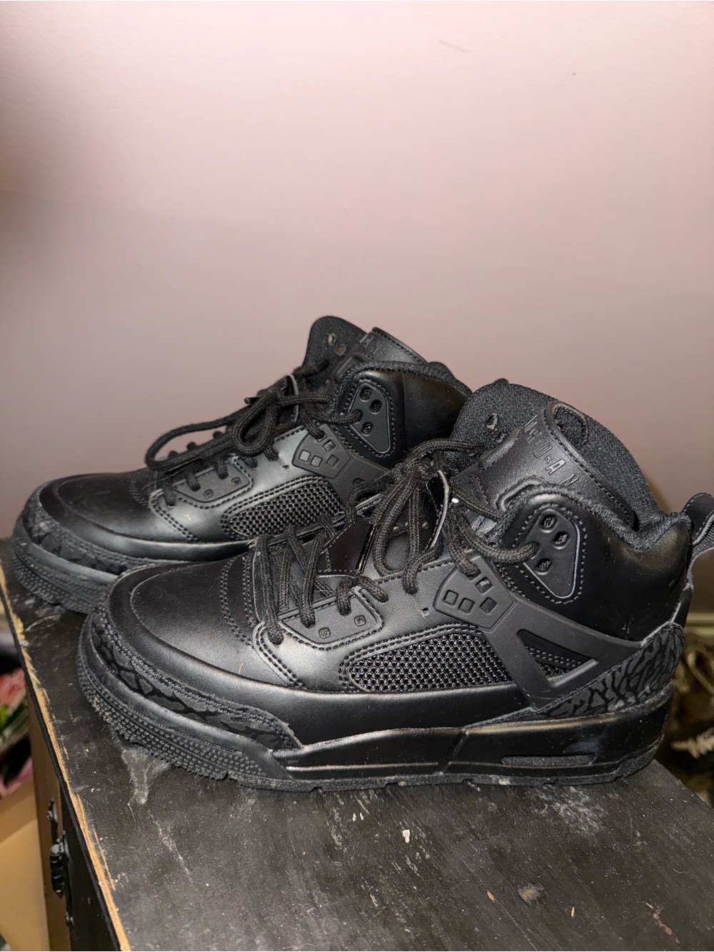 Women’s Black High-Top Athletic Sneakers
